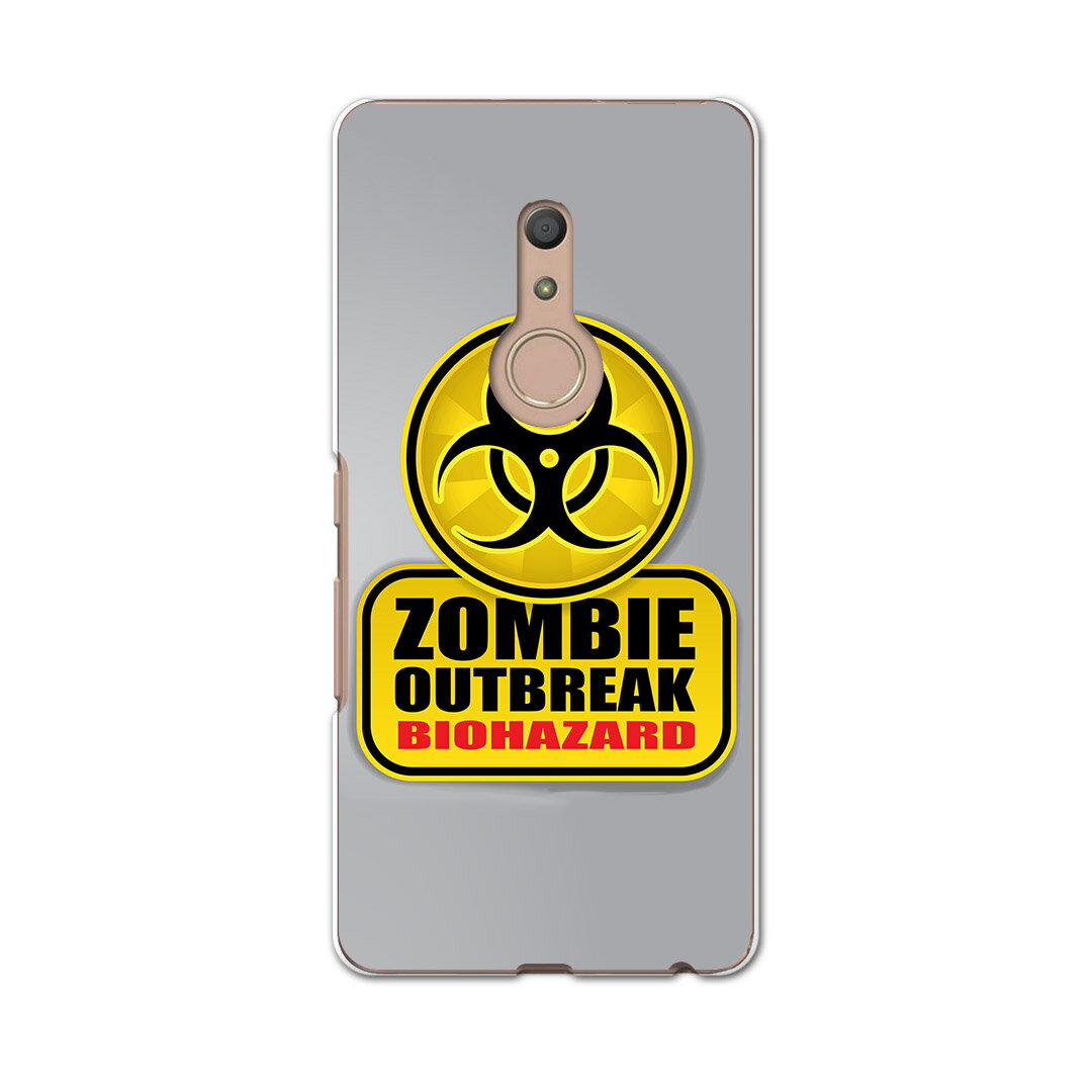 igcase arrows Be4 F-41A 専用ハードケース f41a スマホカバー カバー ケース pc ハードケース 001180 ユニーク 標識 ゾンビ バイオハザード