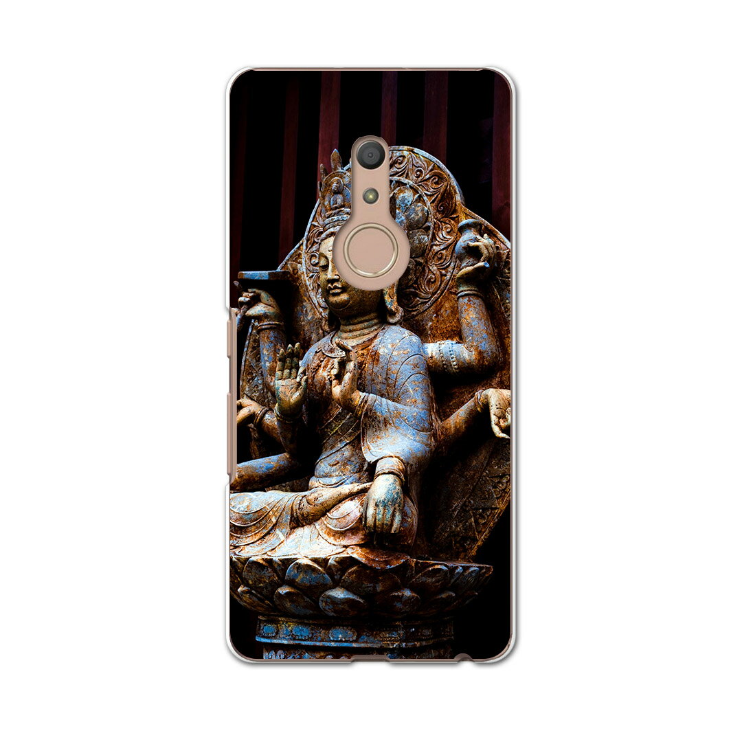 igcase arrows Be4 F-41A 専用ハードケース f41a スマホカバー カバー ケース pc ハードケース 005093 写真・風景 仏像　写真　黒