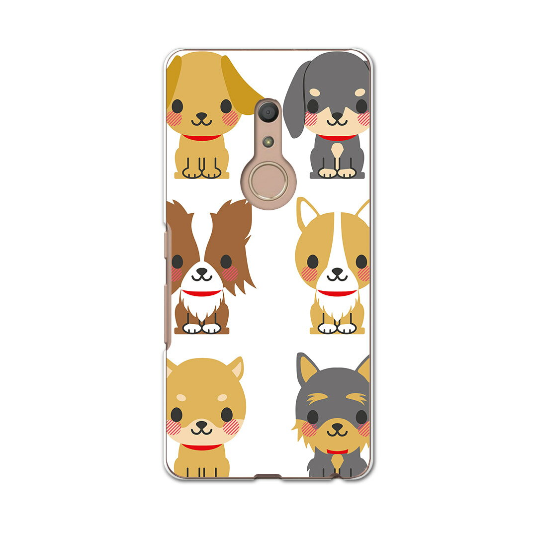 igcase arrows Be4 F-41A 専用ハードケース f41a スマホカバー カバー ケース pc ハードケース 007882 アニマル 犬 いぬ イラスト 柴犬 プードル