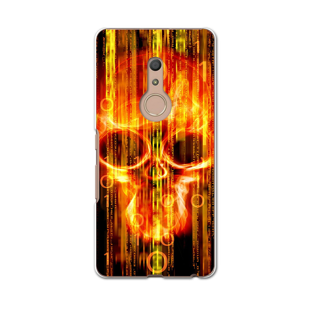 igcase arrows Be4 F-41A 専用ハードケース f41a スマホカバー カバー ケース pc ハードケース 008479 ユニーク 文字　髑髏　ドクロ　赤　レッド