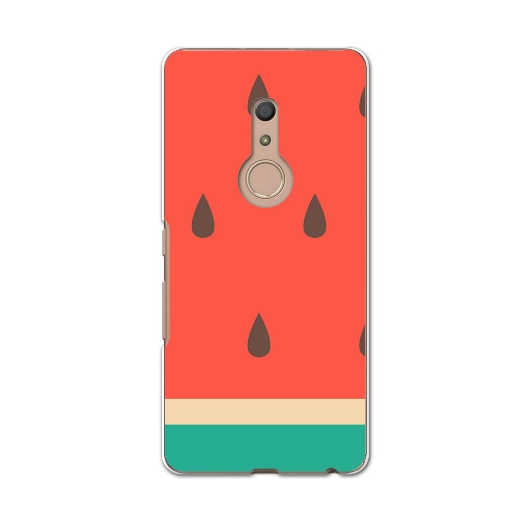igcase arrows Be4 F-41A 専用ハードケース f41a スマホカバー カバー ケース pc ハードケース 010433 果物　スイカ　赤　緑