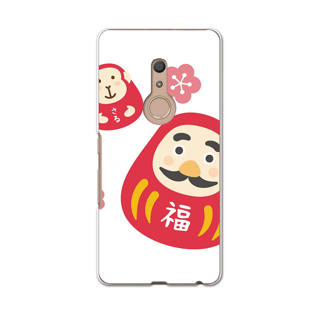 igcase arrows Be4 F-41A 専用ハードケース f41a スマホカバー カバー ケース pc ハードケース 013436 だるま　福　さる