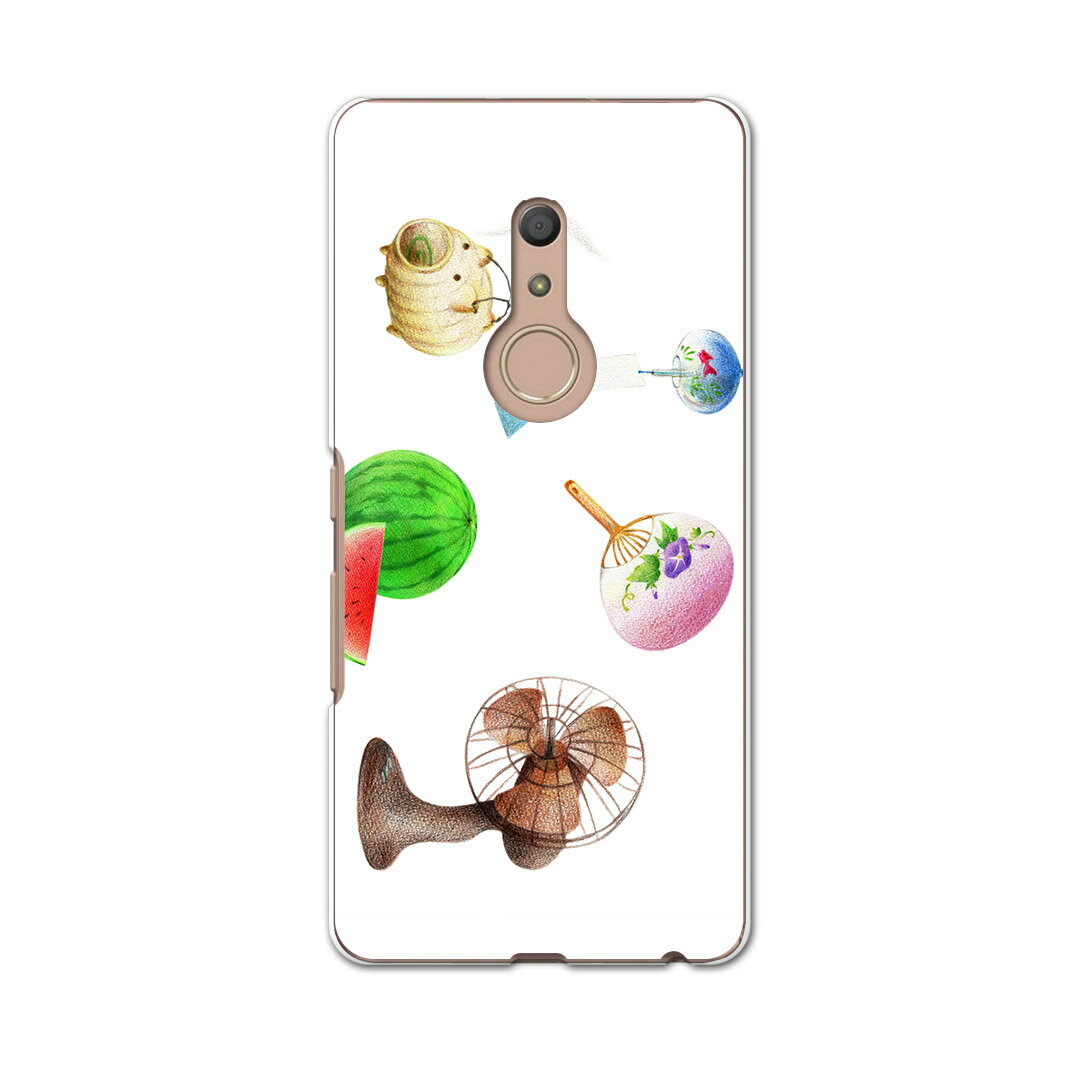 igcase arrows Be4 F-41A 専用ハードケース f41a スマホカバー カバー ケース pc ハードケース 015546 夏　扇風機　スイカ　うちわ