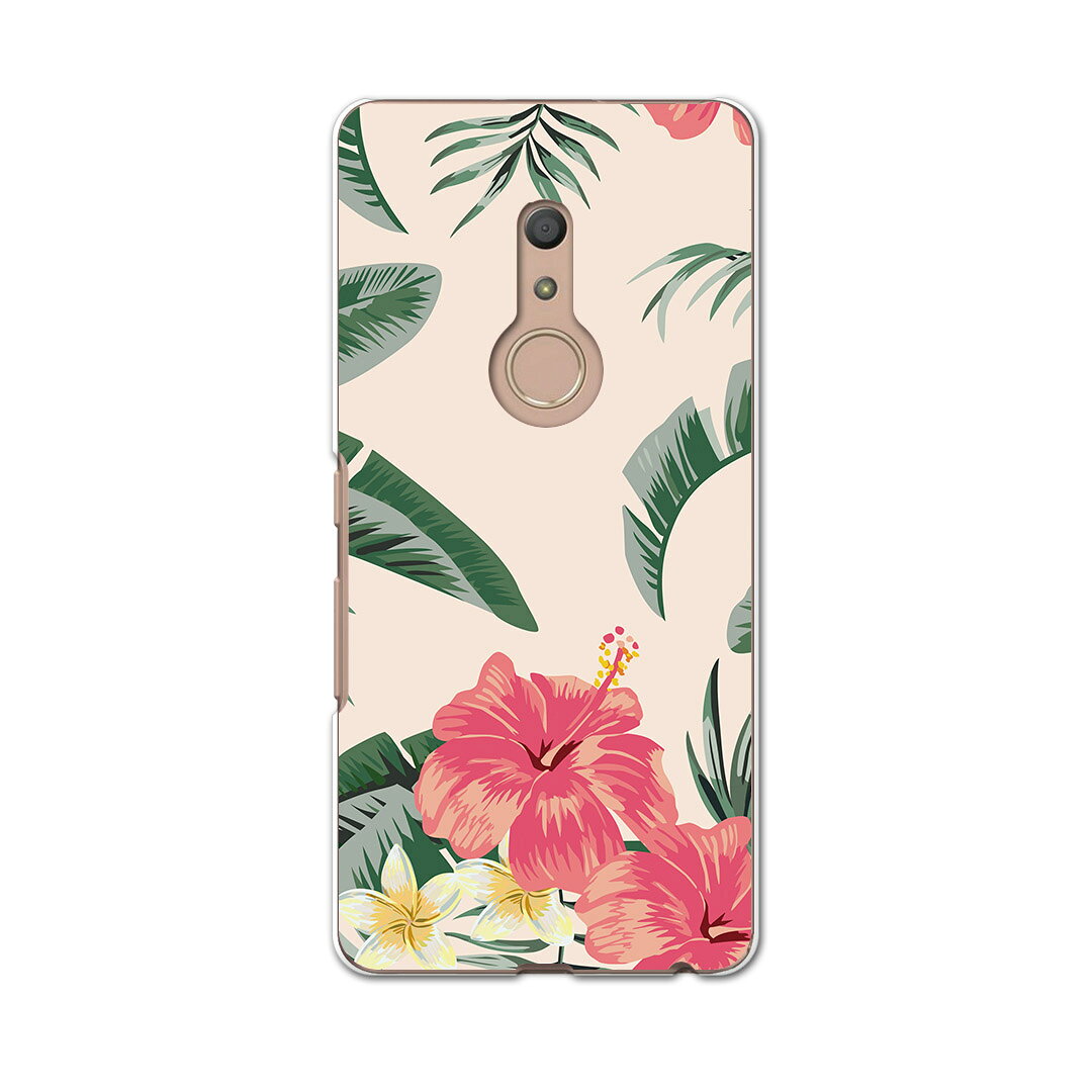 igcase arrows Be4 F-41A 専用ハードケース f41a スマホカバー カバー ケース pc ハードケース 015642 夏　ハイビスカス　植物