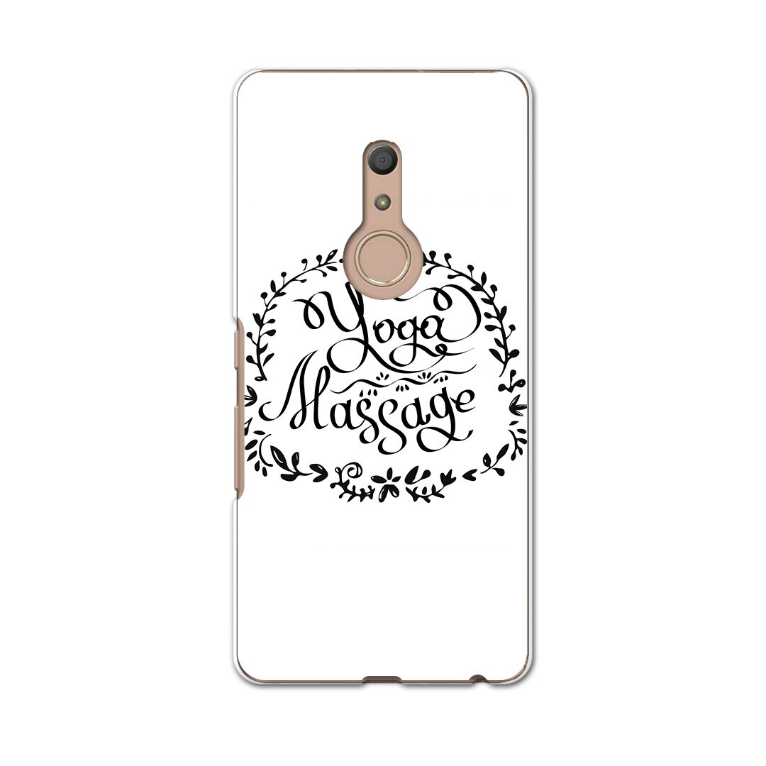 igcase arrows Be4 F-41A 専用ハードケース f41a スマホカバー カバー ケース pc ハードケース 015999 yoga ヨガ 英字 おしゃれ