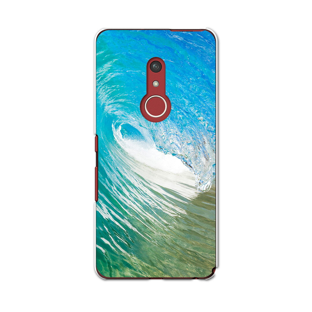 arrows Be4 Plus F-41B docomo ドコモ 富士通 アローズ スマホ カバー ケース スマホケース スマホカバー PC ハードケース 001163 波　サーフィン