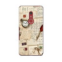 arrows Be4 Plus F-41B docomo ドコモ 富士通 アローズ スマホ カバー ケース スマホケース スマホカバー PC ハードケース 002662 外国 手紙 時計