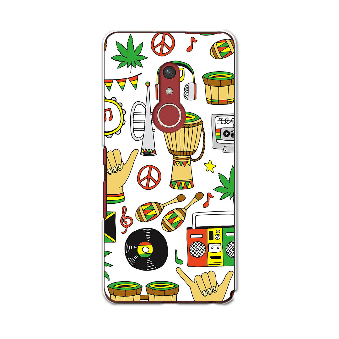 arrows Be4 Plus F-41B docomo ドコモ 富士通 アローズ スマホ カバー ケース スマホケース スマホカバー PC ハードケース 010915 レゲエ　音楽　ミュージック