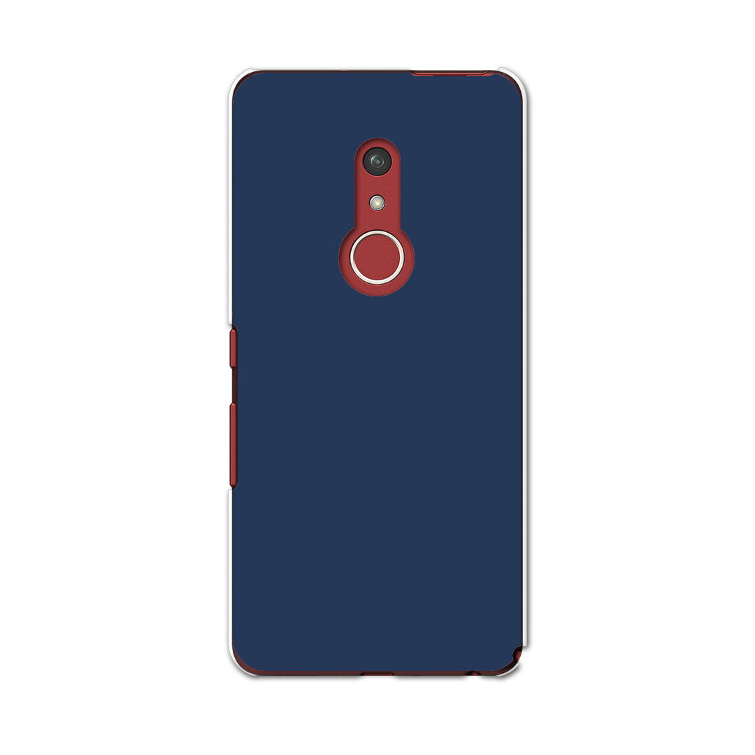 arrows Be4 Plus F-41B docomo ドコモ 富士通 アローズ スマホ カバー ケース スマホケース スマホカバー PC ハードケース 012249 青　単色　シンプル