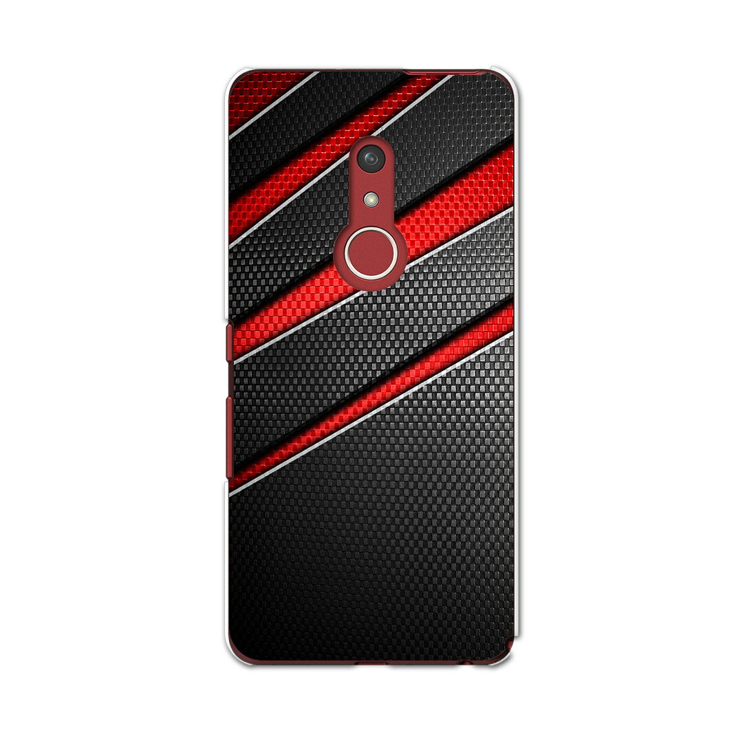 arrows Be4 Plus F-41B docomo ドコモ 富士通 アローズ スマホ カバー ケース スマホケース スマホカバー PC ハードケース 013267 黒　赤　かっこいい