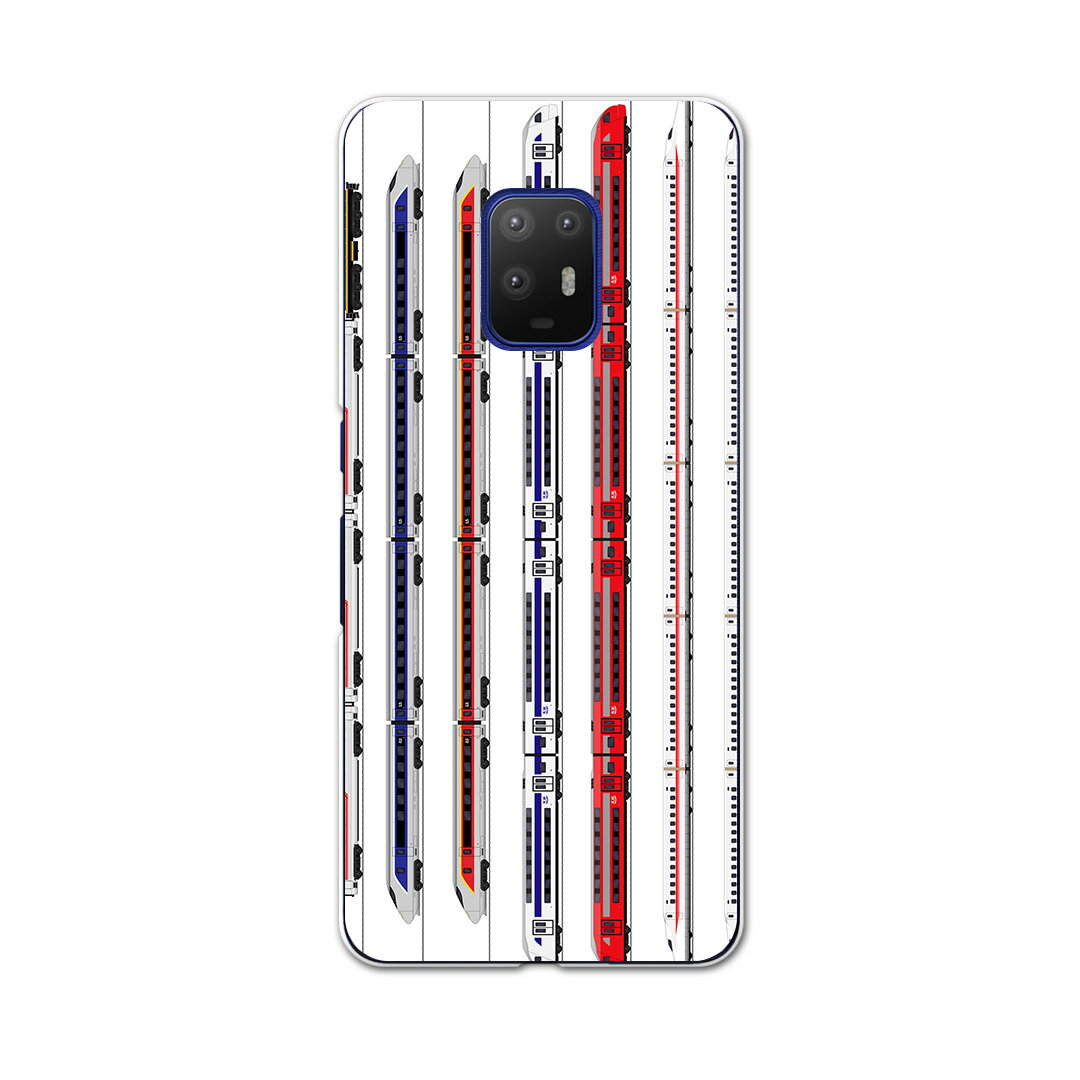 igcase arrows 5G F-51A 専用ハードケース F51A docomo ドコモ スマホカバー カバー ケース pc ハードケース 013216 乗り物　新幹線　電車