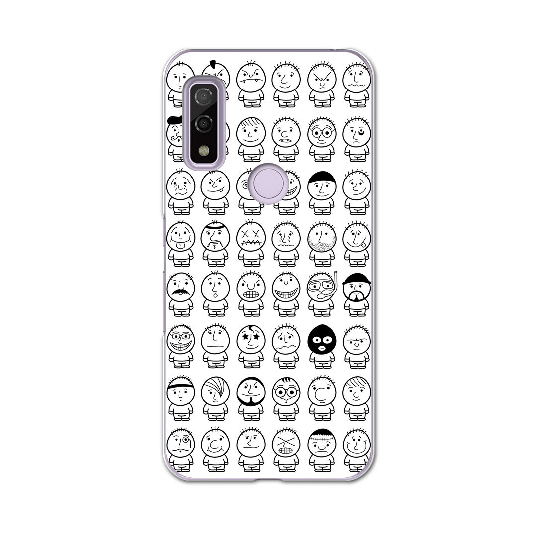 Arrows We F-51B FCG01用 ハードケース f51b igcase スマホカバー カバー ケース pc ハード 000275 ユニーク キャラクター 人形