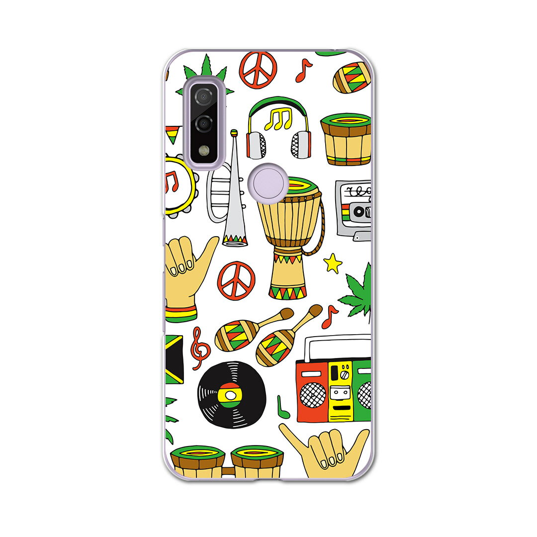 Arrows We F-51B FCG01用 ハードケース f51b igcase スマホカバー カバー ケース pc ハード 010915 レゲエ　音楽　ミュージック