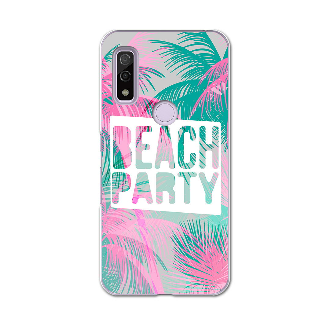 Arrows We F-51B FCG01用 ハードケース f51b igcase スマホカバー カバー ケース pc ハード 011179 夏　ビーチ　パーティー