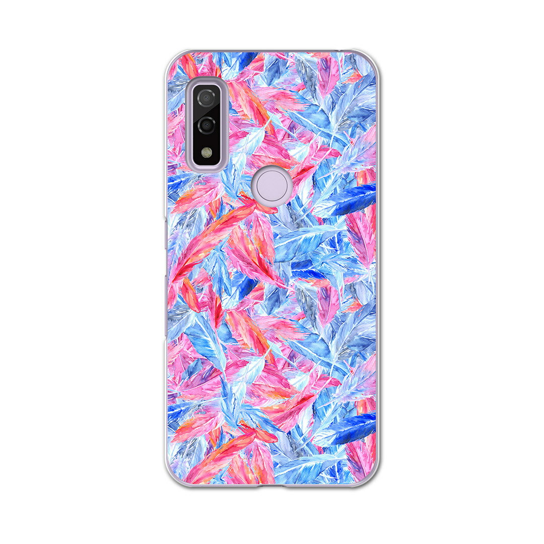 Arrows We F-51B FCG01用 ハードケース f51b igcase スマホカバー カバー ケース pc ハード 014060 羽根　フェザー