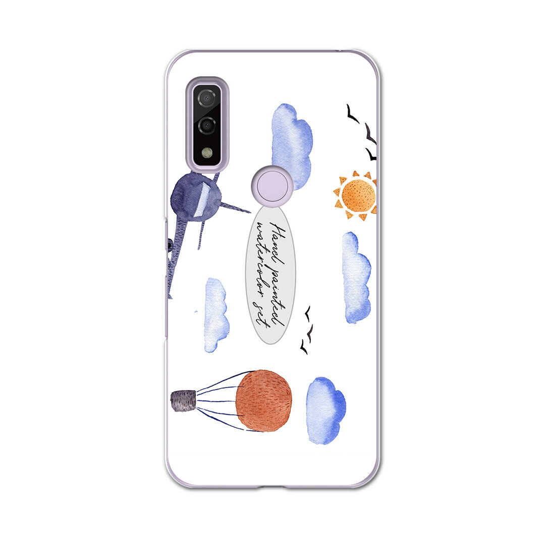 Arrows We F-51B FCG01用 ハードケース f51b igcase スマホカバー カバー ケース pc ハード 016078 飛行機　空　風景