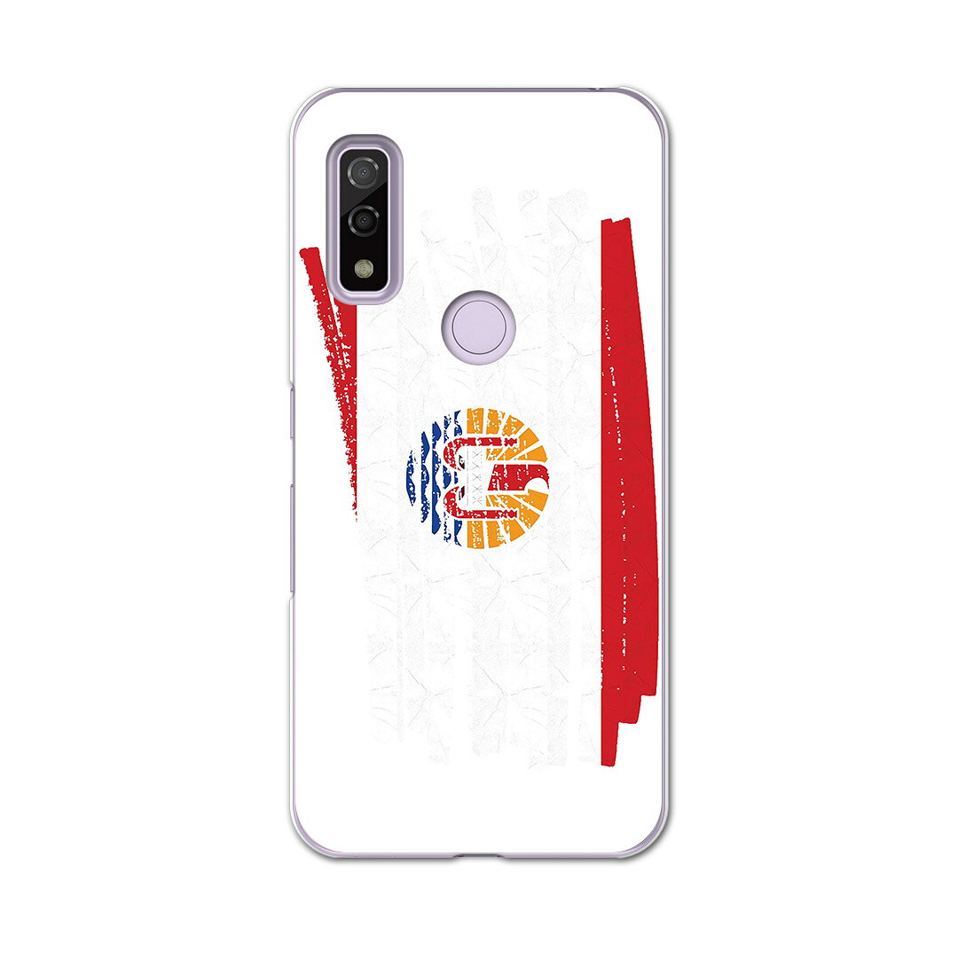 Arrows We F-51B FCG01用 ハードケース f51b igcase スマホカバー カバー ケース pc ハード 018450 国旗 french-polynesia フランス領ポリネシア