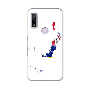 Arrows We F-51B FCG01用 ハードケース f51b igcase スマホカバー カバー ケース pc ハード 018973 国旗 turks_and_caicos タークス・カイコス諸島