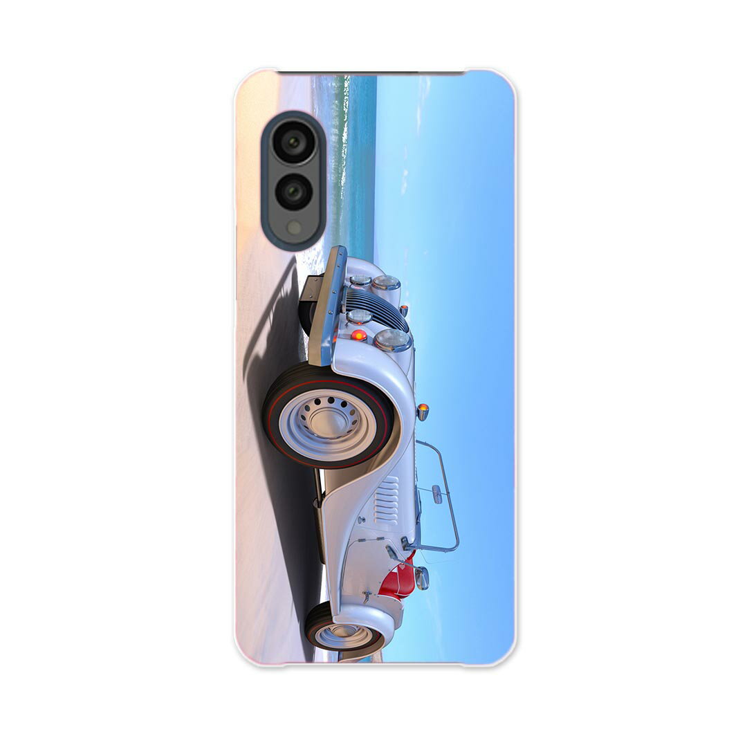 arrows N F-51C 用 ケース カバー f51c ハードケース 016173 車 海 砂浜