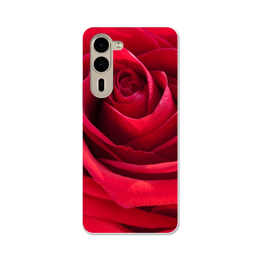 arrows We2 Plus F-51E 用 ハード ケース f51e 対応 ケース カバー ハードケース 000825 薔薇　花