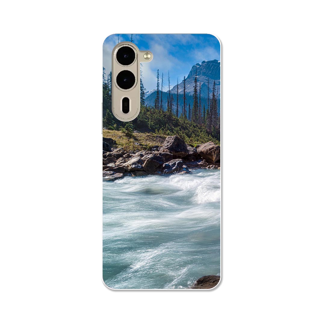 arrows We2 Plus F-51E 用 ハード ケース f51e 対応 ケース カバー ハードケース 023722 川　自然　写真