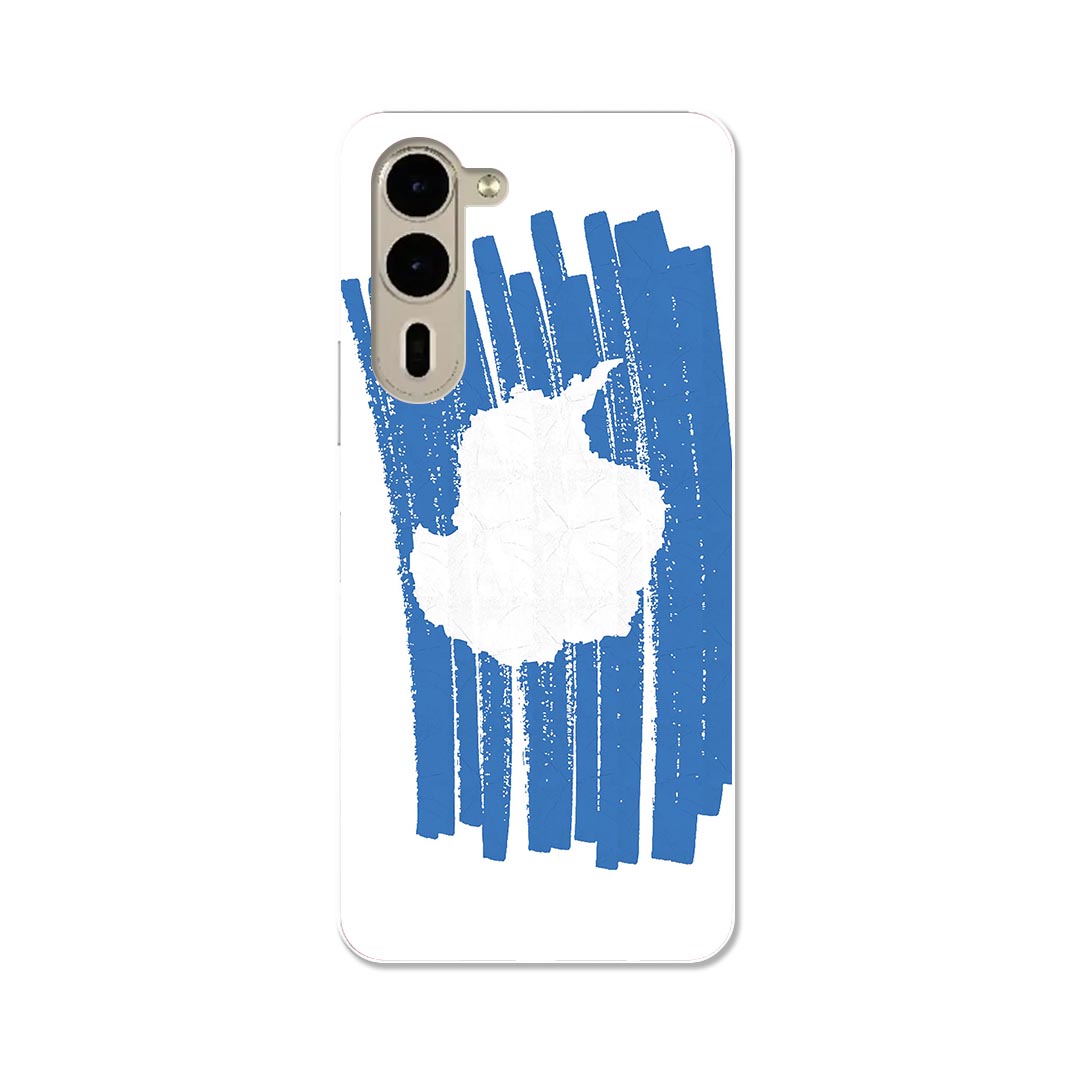 移动通信, 手机 - arrows We2 Plus F-51E 用 ハード ケース f51e 対応 ケース カバー ハードケース 018383 antartica 南極