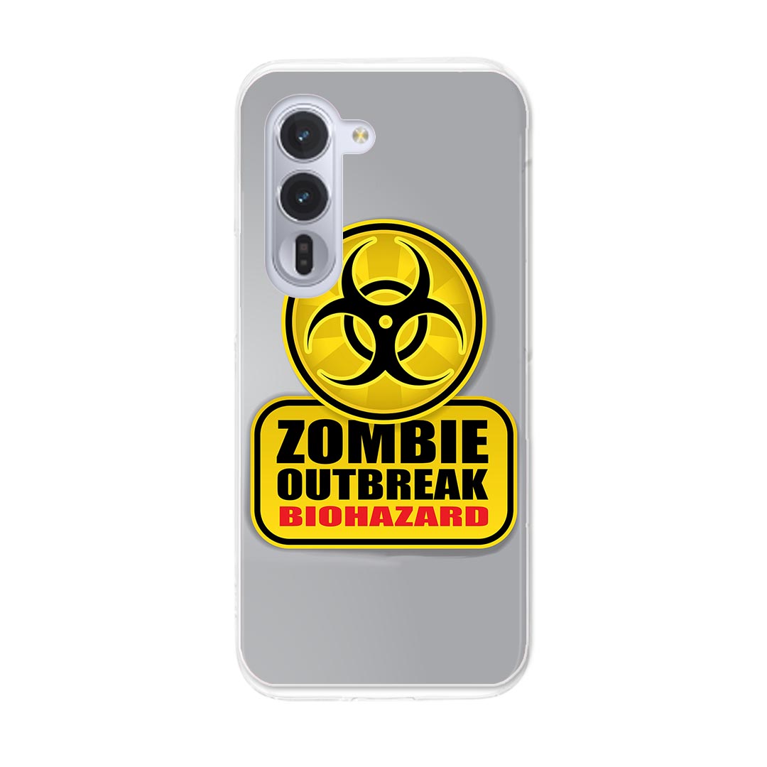 arrows Alpha F-51F 用 スマホカバー f51f ケース カバー ハードケース 001180 標識 ゾンビ バイオハザード