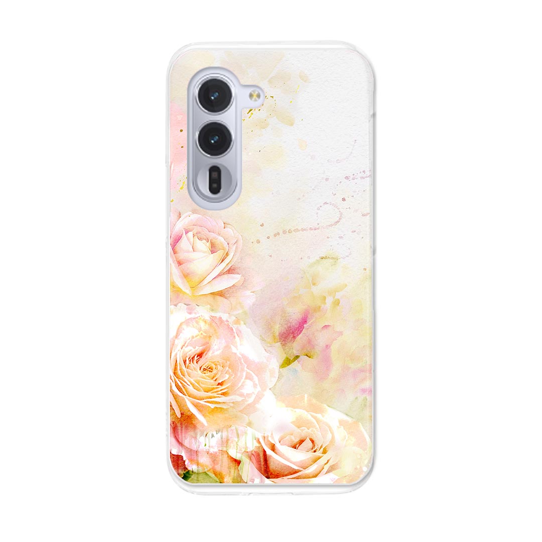 arrows Alpha F-51F 用 スマホカバー f51f ケース カバー ハードケース 005340 花　　色彩