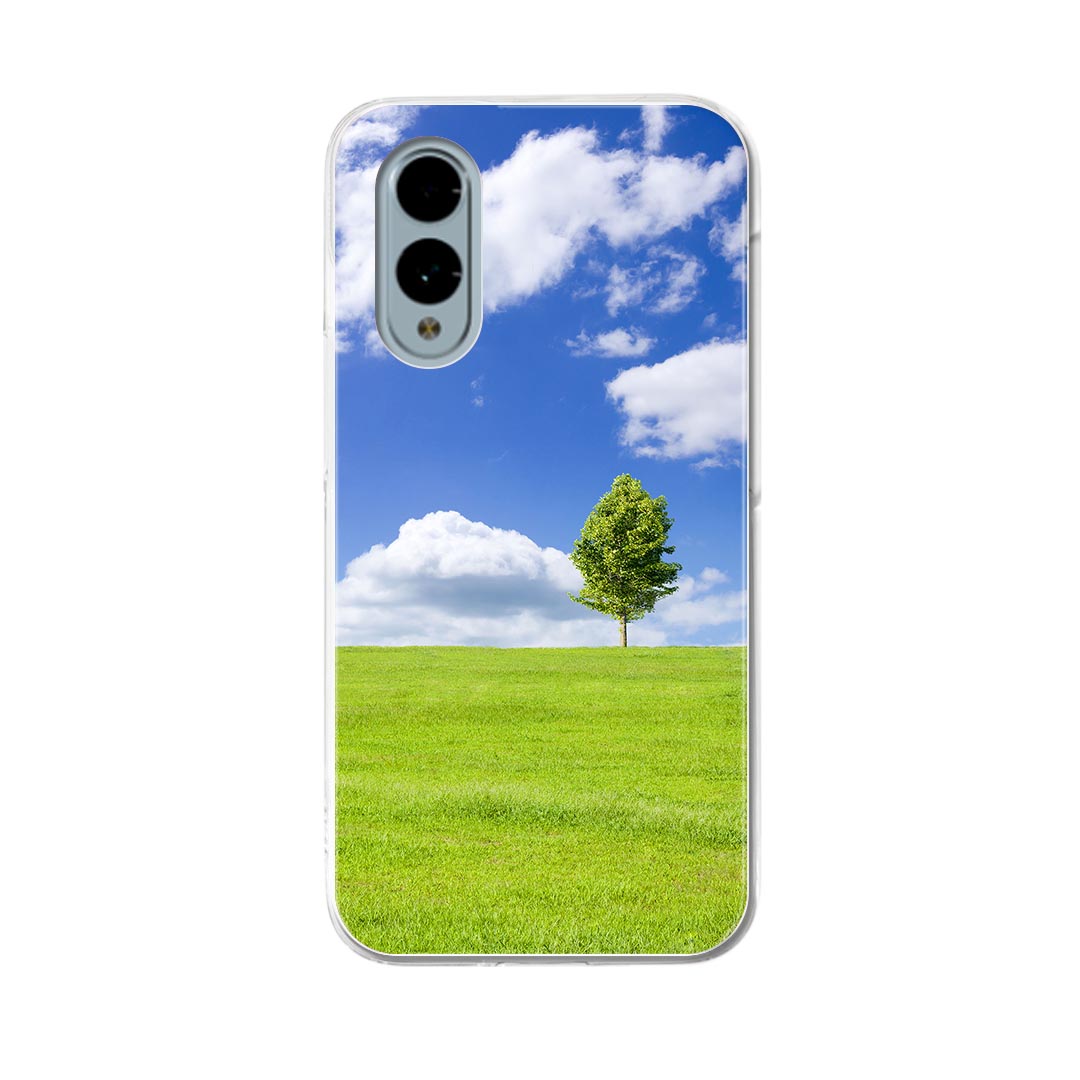 arrows We2 F-52E 用 ハードケース F-52E / FCG02 共通対応 ハード ケース f52e 対応 ケース カバー 005883 写真　空　草原