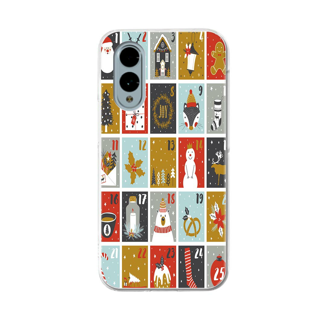 arrows We2 F-52E 用 ハードケース F-52E / FCG02 共通対応 ハード ケース f52e 対応 ケース カバー 013402 雪だるま サンタ クリスマス