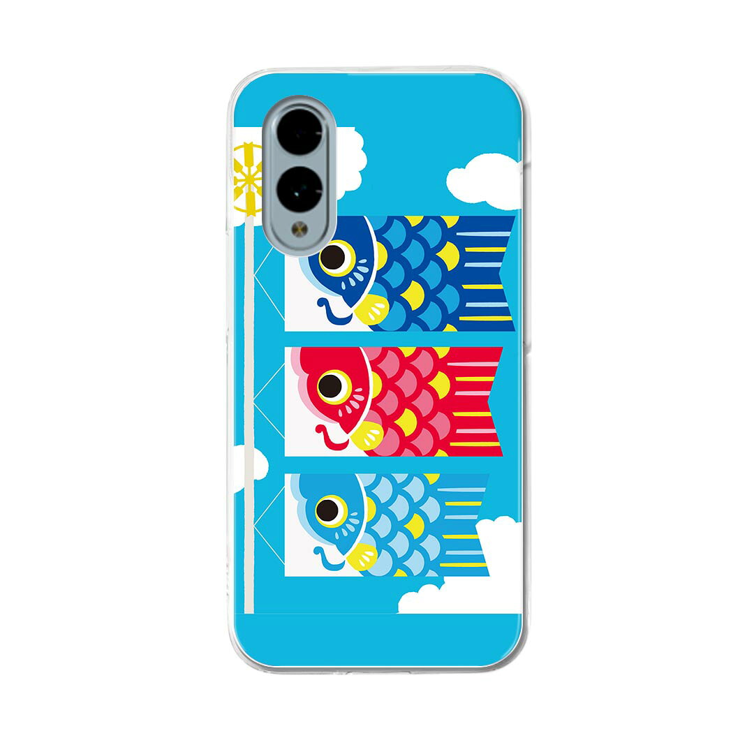 arrows We2 F-52E 用 ハードケース F-52E / FCG02 共通対応 ハード ケース f52e 対応 ケース カバー 015797 鯉のぼり 空 端午の節句