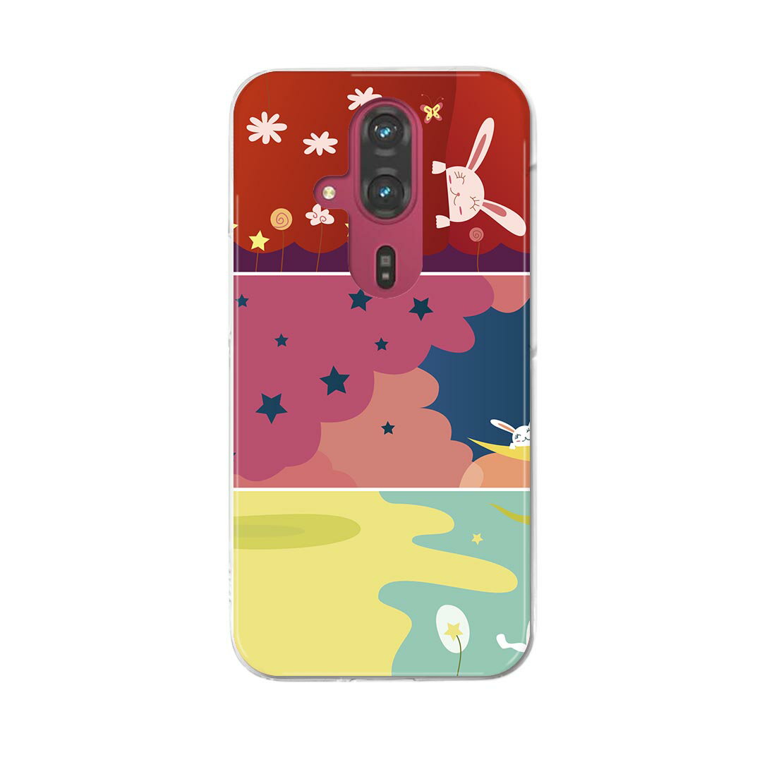 乐天商城 - らくらくスマートフォン F-53E 用ハードケース f53e ケース カバー ハードケース 008632 イラスト　うさぎ　キャラクター