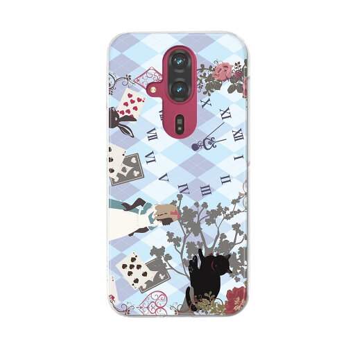 らくらくスマートフォン F-53E 用ハードケース f53e ケース カバー ハードケース 009097 童話モチーフ イラスト らくらくスマートフォン F-53E 用ハードケース f53e ケース カバー ハードケース 009097 童話モチーフ イラスト