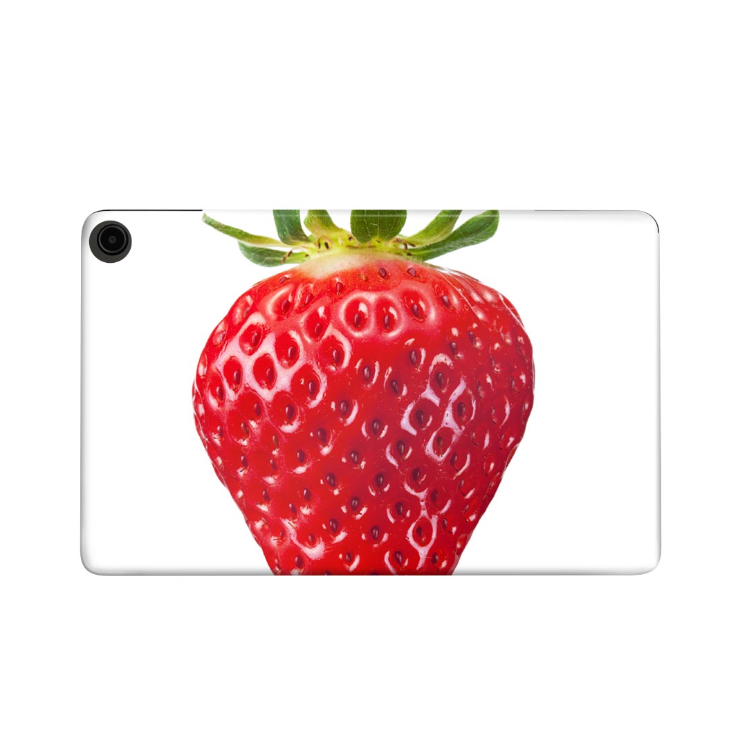 fire max 11 専用 ファイヤーマックス タブレット 専用スキンシール カバー ケース 保護 フィルム ステッカー デコ アクセサリー デザイン 000919 イチゴ フルーツ