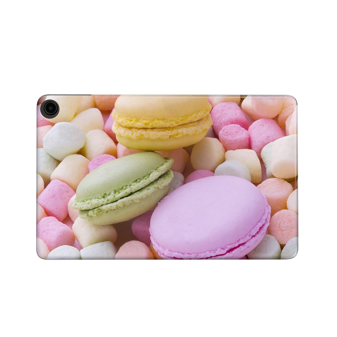 fire max 11 専用 ファイヤーマックス タブレット 専用スキンシール カバー ケース 保護 フィルム ステッカー デコ アクセサリー デザイン 002600 マカロン カラフル 写真