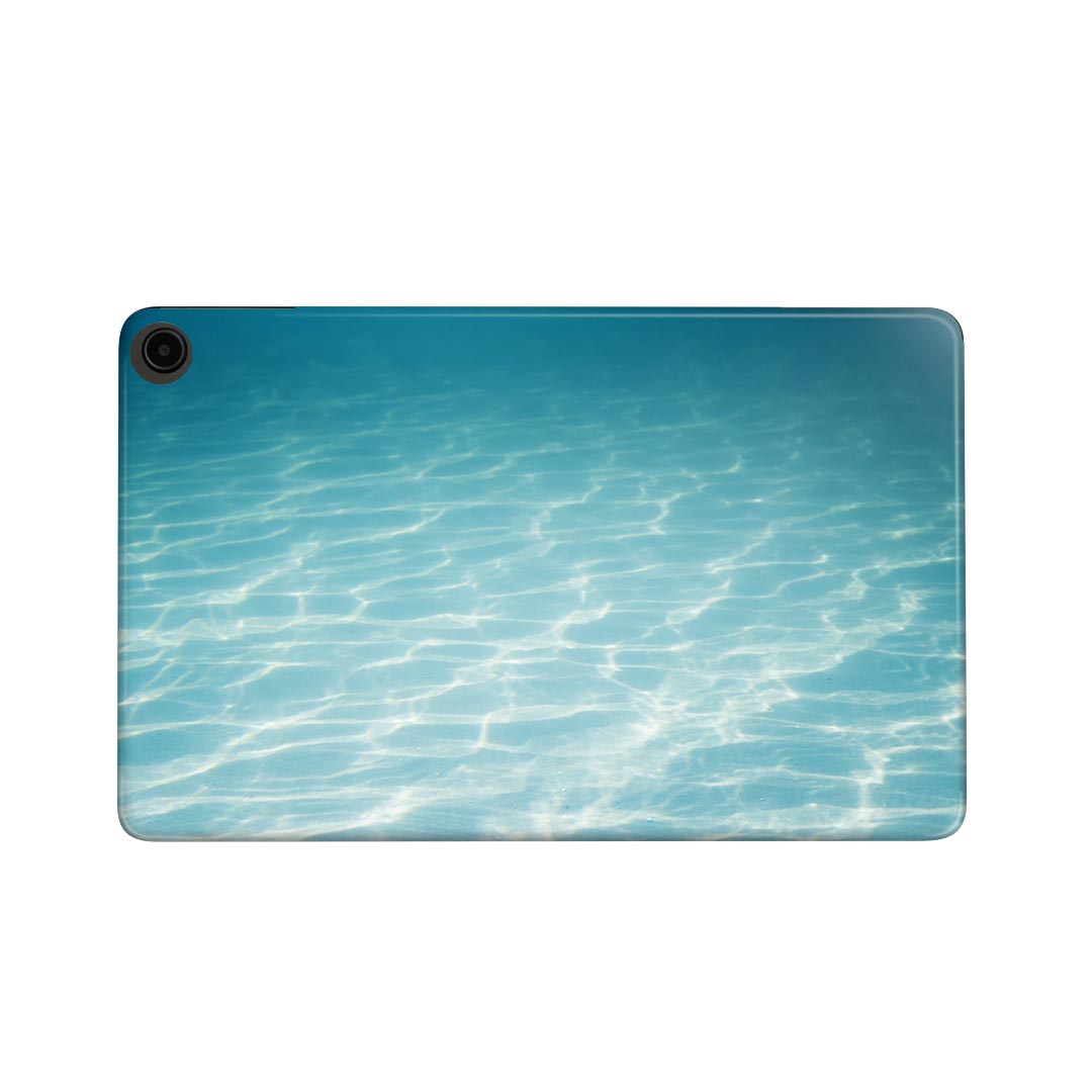 fire max 11 専用 ファイヤーマックス タブレット 専用スキンシール カバー ケース 保護 フィルム ステッカー デコ アクセサリー デザイン 006566 写真　海