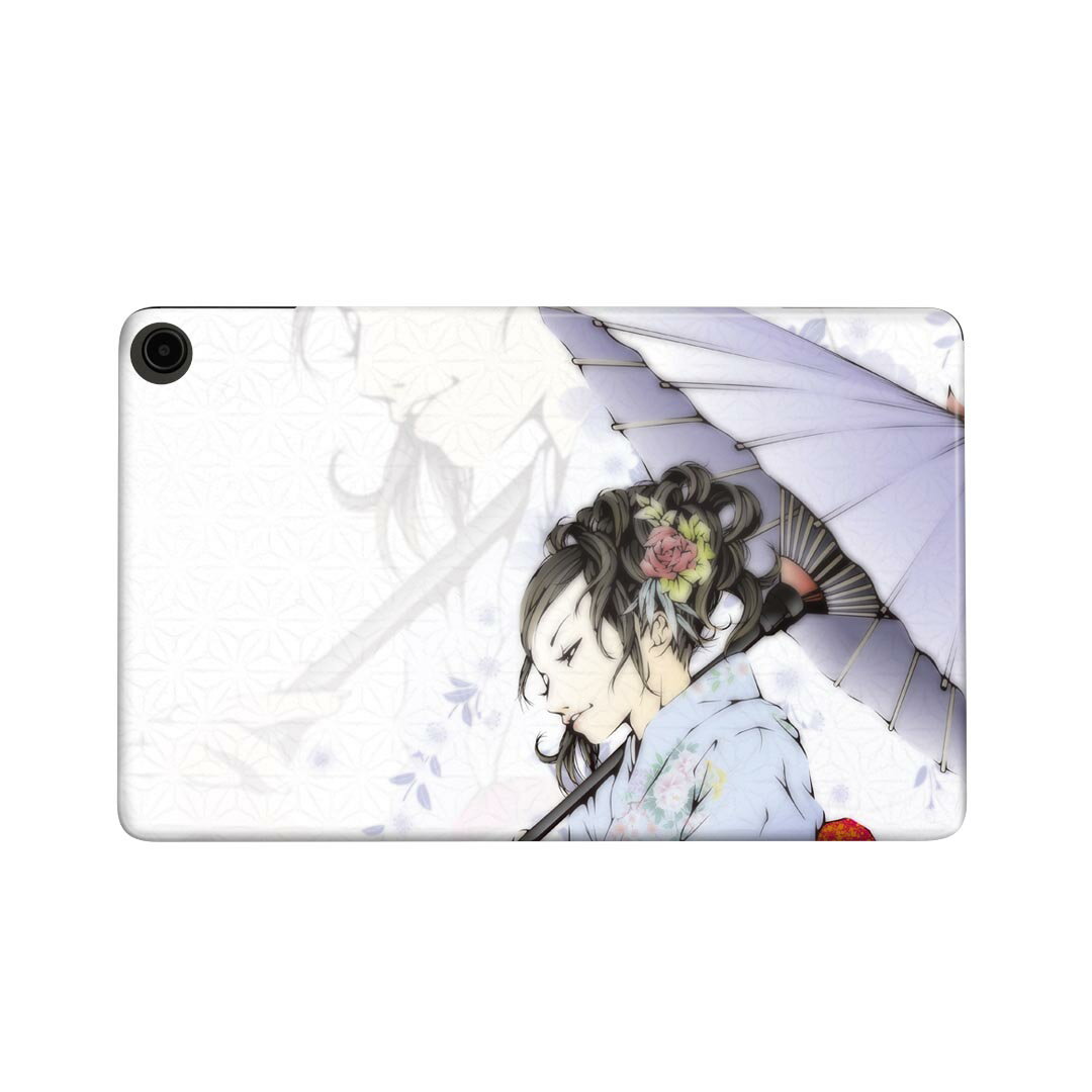 fire max 11 専用 ファイヤーマックス タブレット 専用スキンシール カバー ケース 保護 フィルム ステッカー デコ アクセサリー デザイン 011546 人物 着物 和風