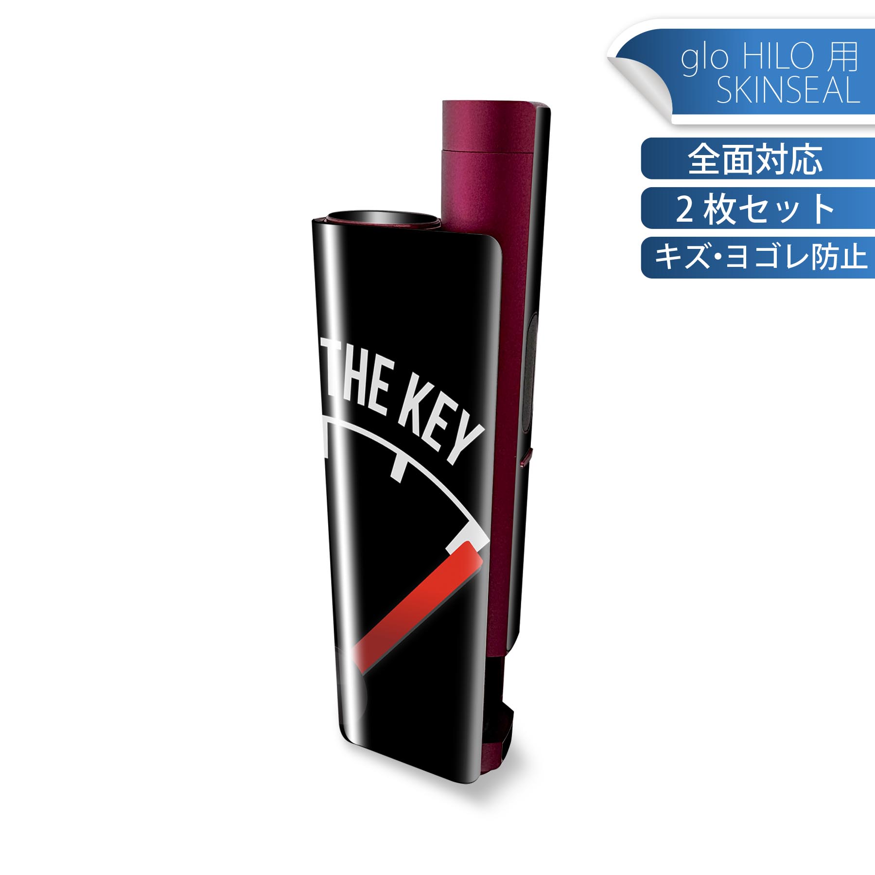 商品特徴・貼るだけでかんたん着せ替え、glo HILO plus 専用デザインスキンシール・高精細プリントで写真と遜色のない仕上がり！半光沢シートでしっとりツヤのある表現力・正面に加え、天面・底面シールがセットで一体感アップ！・ちょっとしたすり傷からglo hyperx2 本体を保護・接着部はエアフリー素材で気泡の心配も軽減・再剥離素材なので貼り付け時の調整も安心注意事項画像はサンプルですので、ご覧の環境によっては多少色味に違いを感じる場合がございます。 イメージと違った、モニターと色味が異なるという理由での交換や返金はご対応出来かねます。スキンシールのみの販売で、glo HILO plus 本体は付属しません。初回貼付時の位置調整や貼り直しは可能ですが、しっかりと押し付けて接着させた後の再剥離、再利用は保証しておりません。また接着部に油分や汚れが付着しますと角の部分は剥がれやすくなりますので、貼付時はあまり触れないようにご注意ください。無地のセミグロスシートにデザインをプリントした商品で、デコなどの加工はございません。 凹凸や光沢があるように見えたり布地や金属を素材にしたように見える商品もありますが、デザインの図版によるものです。印刷時に微妙な画像のズレが生じる場合がございます。ご注文後に1点1点制作する受注生産品の為、不良品以外のご返品や交換は固くお断りします。 発送について完全受注生産のハンドメイド商品となりますので、既製品と比べて発送までお時間を頂いています。 基本的に決済確認後、最大で10営業日での発送となります。繁忙期や休業日明けの場合はさらに時間がかかる場合があります。 その際には別途メールにてご連絡致します。メール便の場合、発送日から到着までに2?4日ほどかかる場合が多く、紛失などの保障もご対応できかねます。あらかじめご了承下さい。