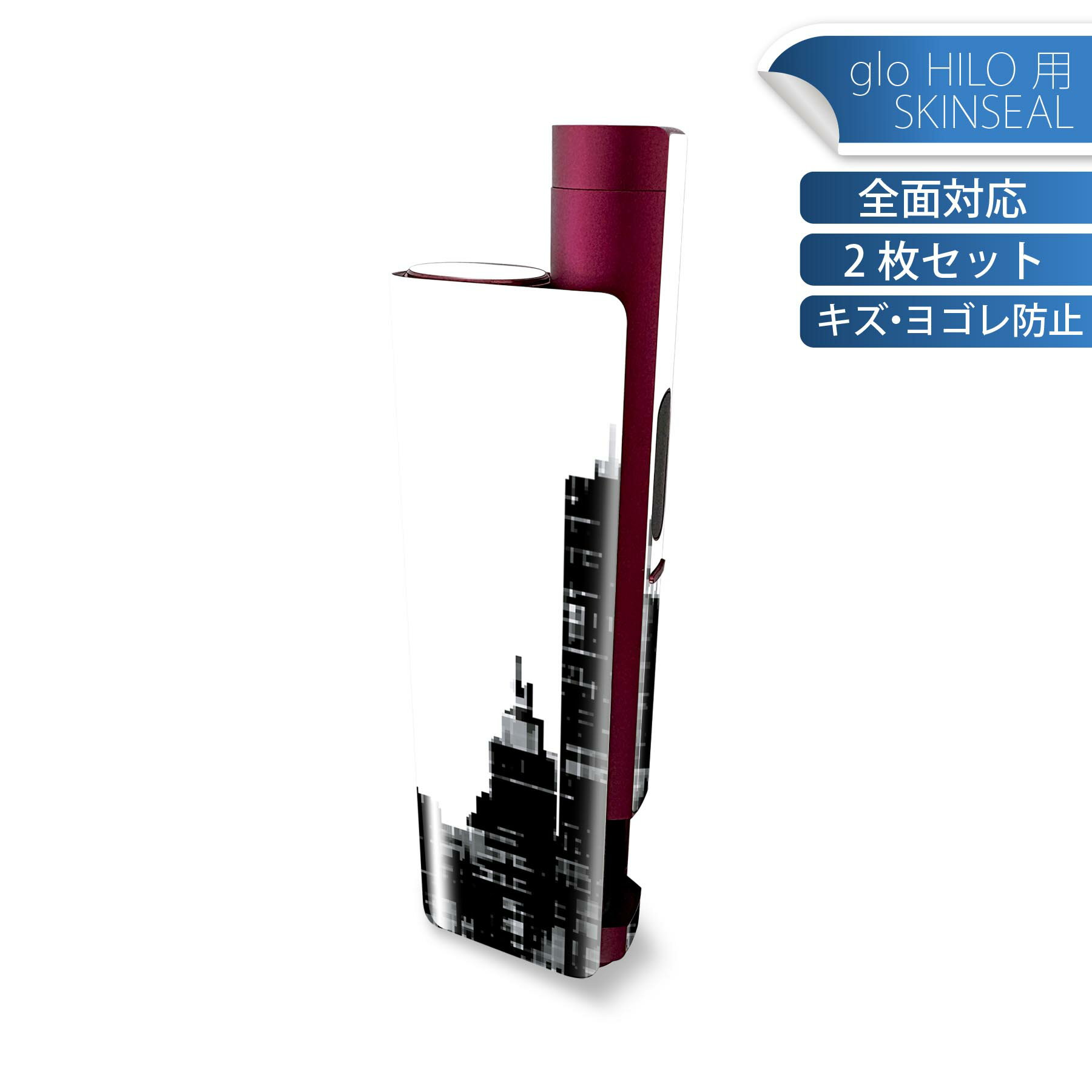 商品特徴・貼るだけでかんたん着せ替え、glo HILO plus 専用デザインスキンシール・高精細プリントで写真と遜色のない仕上がり！半光沢シートでしっとりツヤのある表現力・正面に加え、天面・底面シールがセットで一体感アップ！・ちょっとしたすり傷からglo hyperx2 本体を保護・接着部はエアフリー素材で気泡の心配も軽減・再剥離素材なので貼り付け時の調整も安心注意事項画像はサンプルですので、ご覧の環境によっては多少色味に違いを感じる場合がございます。 イメージと違った、モニターと色味が異なるという理由での交換や返金はご対応出来かねます。スキンシールのみの販売で、glo HILO plus 本体は付属しません。初回貼付時の位置調整や貼り直しは可能ですが、しっかりと押し付けて接着させた後の再剥離、再利用は保証しておりません。また接着部に油分や汚れが付着しますと角の部分は剥がれやすくなりますので、貼付時はあまり触れないようにご注意ください。無地のセミグロスシートにデザインをプリントした商品で、デコなどの加工はございません。 凹凸や光沢があるように見えたり布地や金属を素材にしたように見える商品もありますが、デザインの図版によるものです。印刷時に微妙な画像のズレが生じる場合がございます。ご注文後に1点1点制作する受注生産品の為、不良品以外のご返品や交換は固くお断りします。 発送について完全受注生産のハンドメイド商品となりますので、既製品と比べて発送までお時間を頂いています。 基本的に決済確認後、最大で10営業日での発送となります。繁忙期や休業日明けの場合はさらに時間がかかる場合があります。 その際には別途メールにてご連絡致します。メール便の場合、発送日から到着までに2?4日ほどかかる場合が多く、紛失などの保障もご対応できかねます。あらかじめご了承下さい。