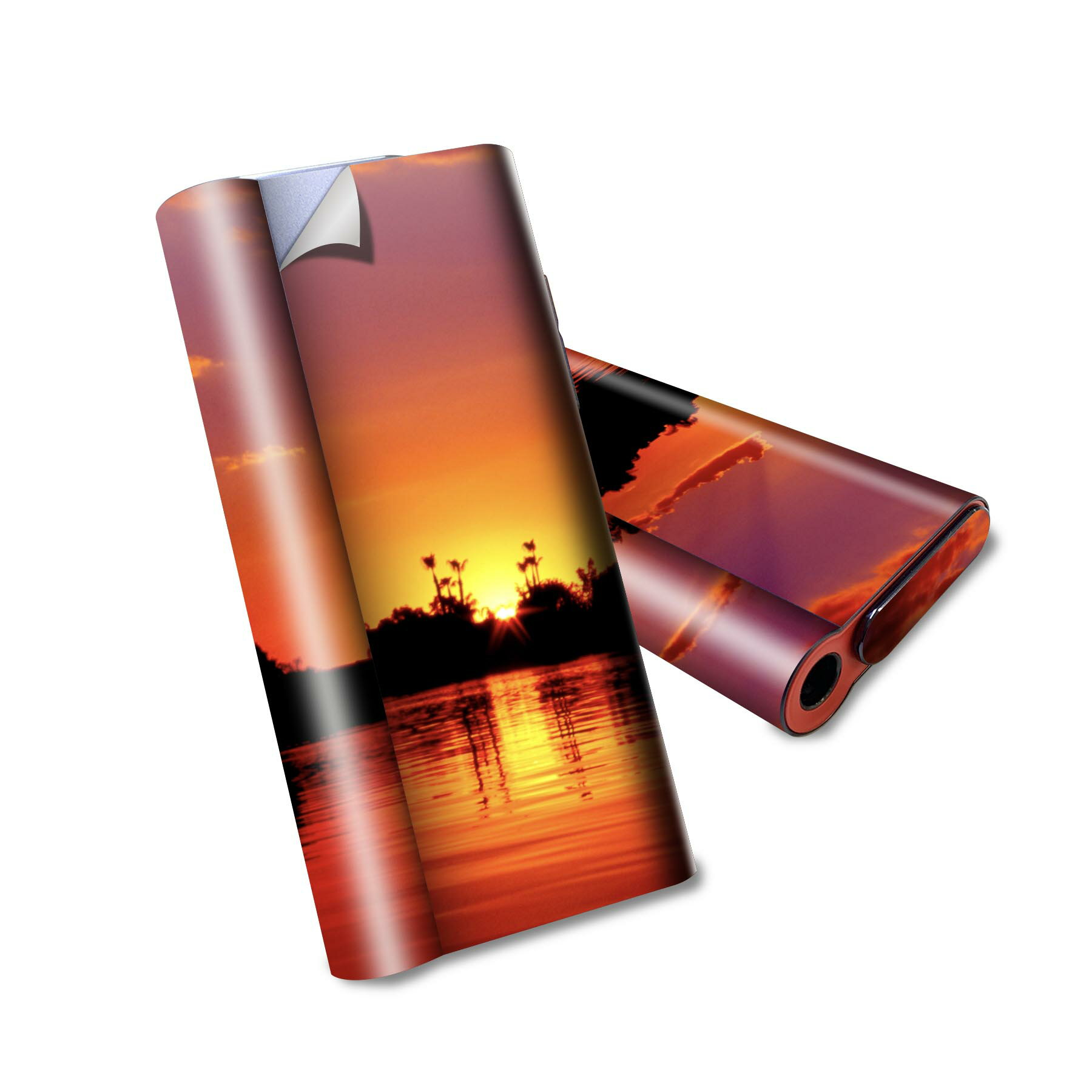 商品特徴・貼るだけでかんたん着せ替え、glo hyper air 専用デザインスキンシール・高精細プリントで写真と遜色のない仕上がり！半光沢シートでしっとりツヤのある表現力・正面に加え、天面・底面シールがセットで一体感アップ！・ちょっとした...