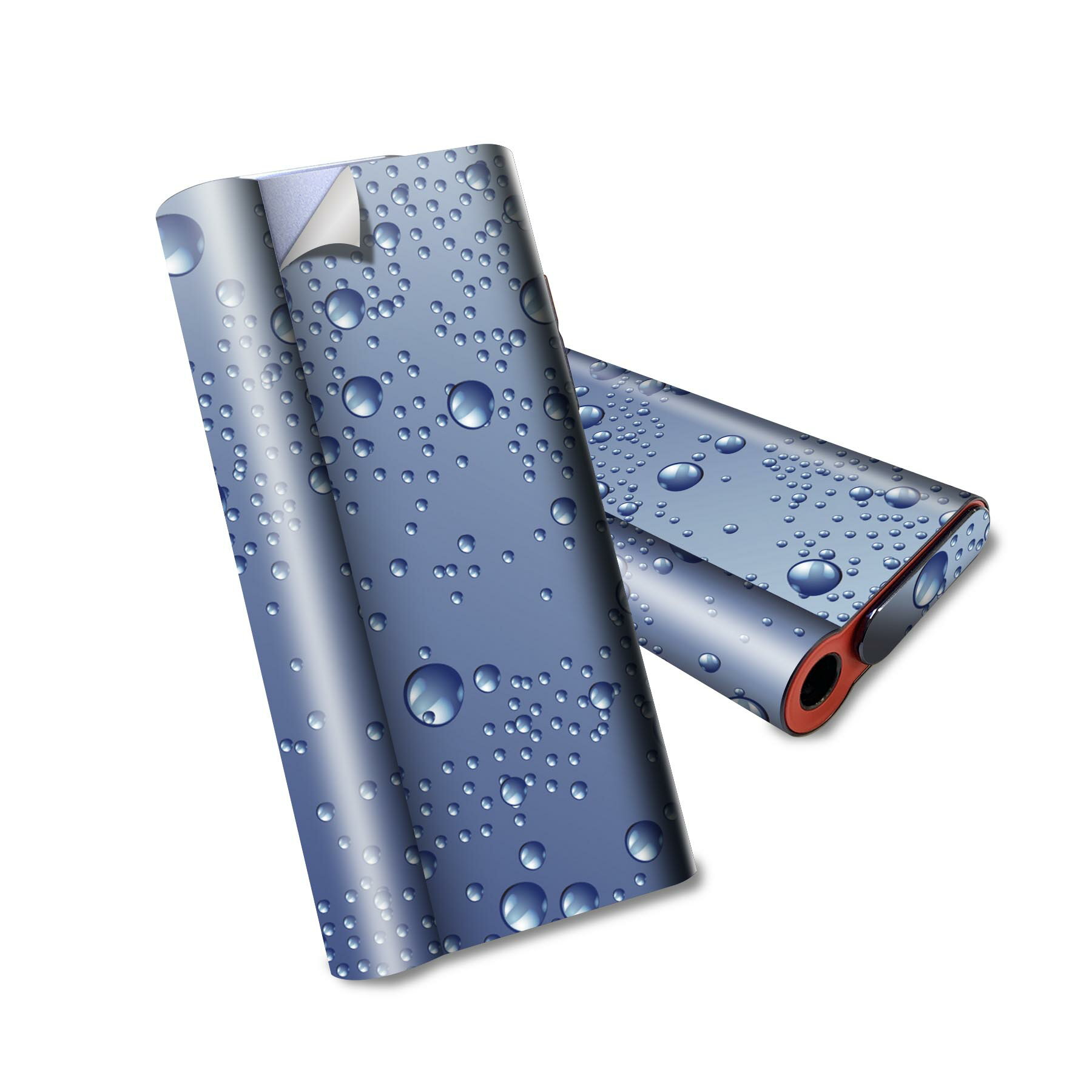 glo hyper air 専用 デザインスキンシール 全面 フルセット カバー ケース 保護 グロー ハイパー エア グロウ ステッカー デコ アクセサリー 電子たばこ 001750 水玉　シャボン玉　バブル