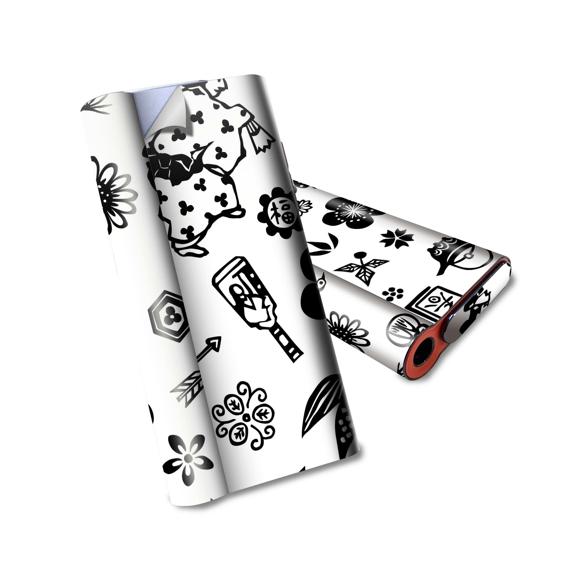 glo hyper air 専用 デザインスキンシール 全面 フルセット カバー ケース 保護 グロー ハイパー エア ..