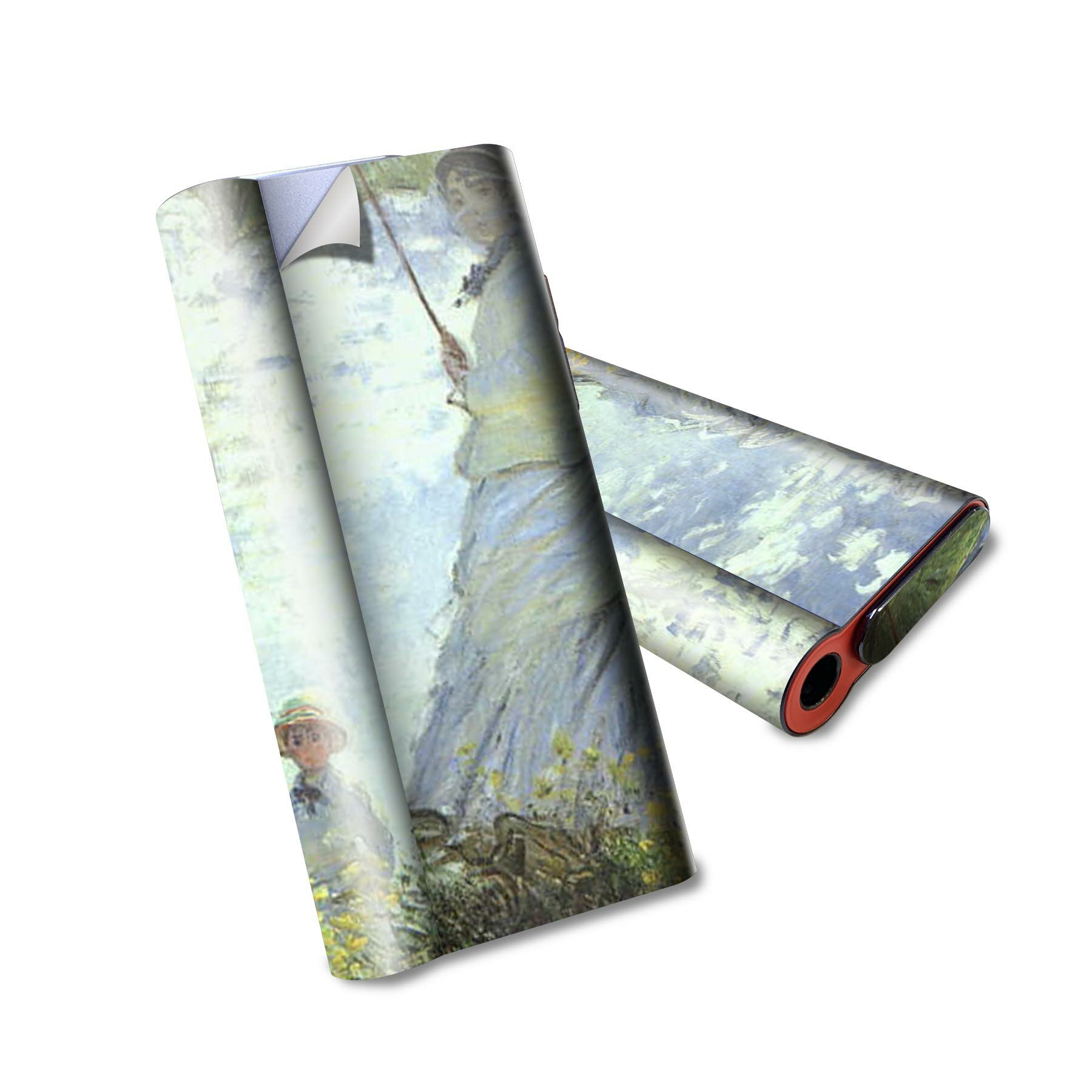 glo hyper air 専用 デザインスキンシール 全面 フルセット カバー ケース 保護 グロー ハイパー エア グロウ ステッカー デコ アクセサリー 電子たばこ 003201 クール 人物　絵画　イラスト