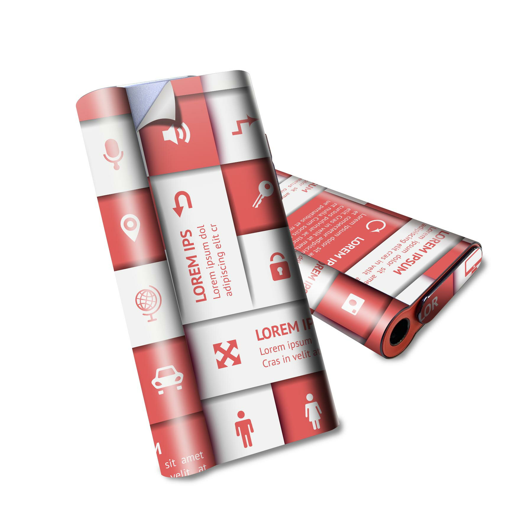 glo hyper air 専用 デザインスキンシール 全面 フルセット カバー ケース 保護 グロー ハイパー エア ..