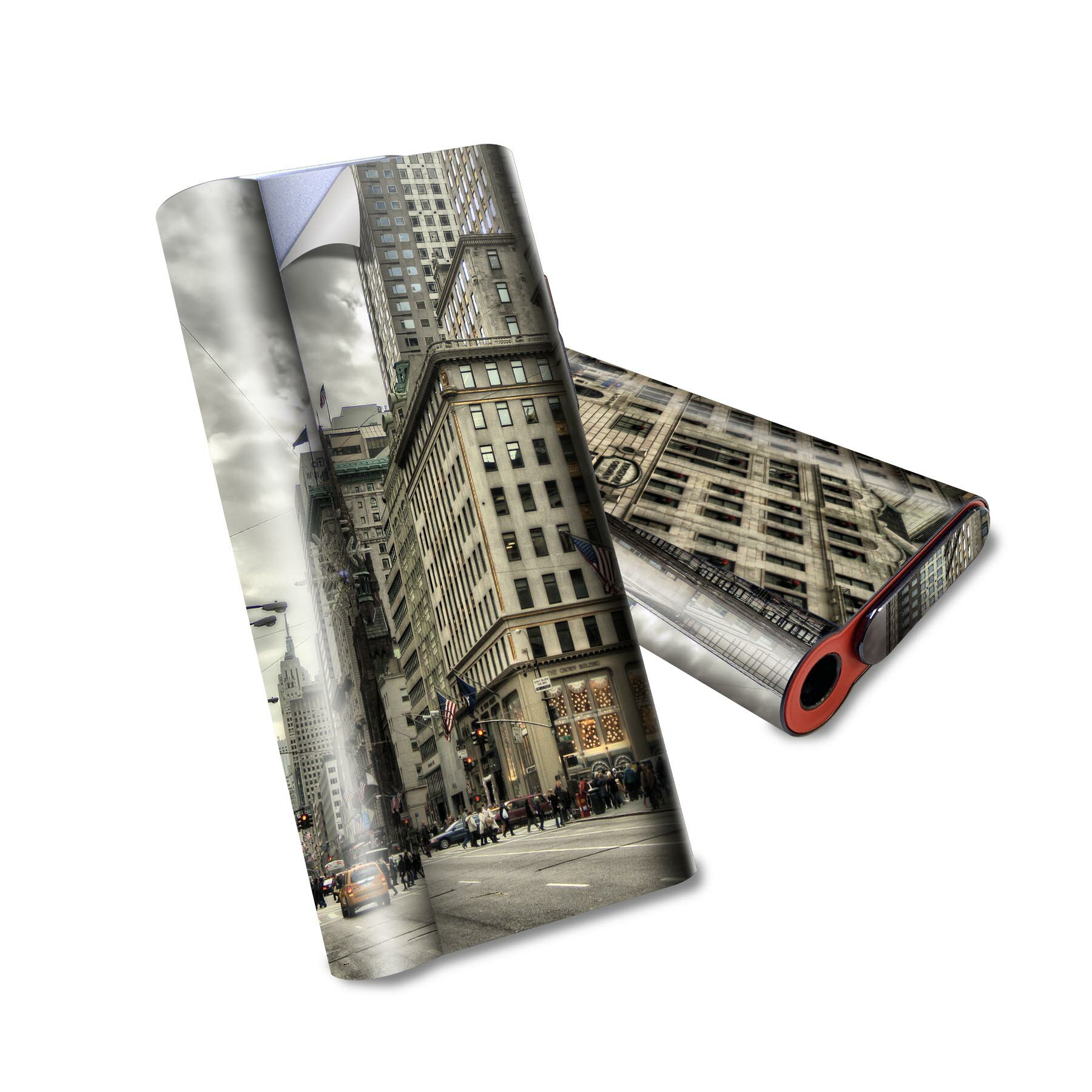 glo hyper air 専用 デザインスキンシール 全面 フルセット カバー ケース 保護 グロー ハイパー エア グロウ ステッカー デコ アクセサリー 電子たばこ 005933 写真　建物　空