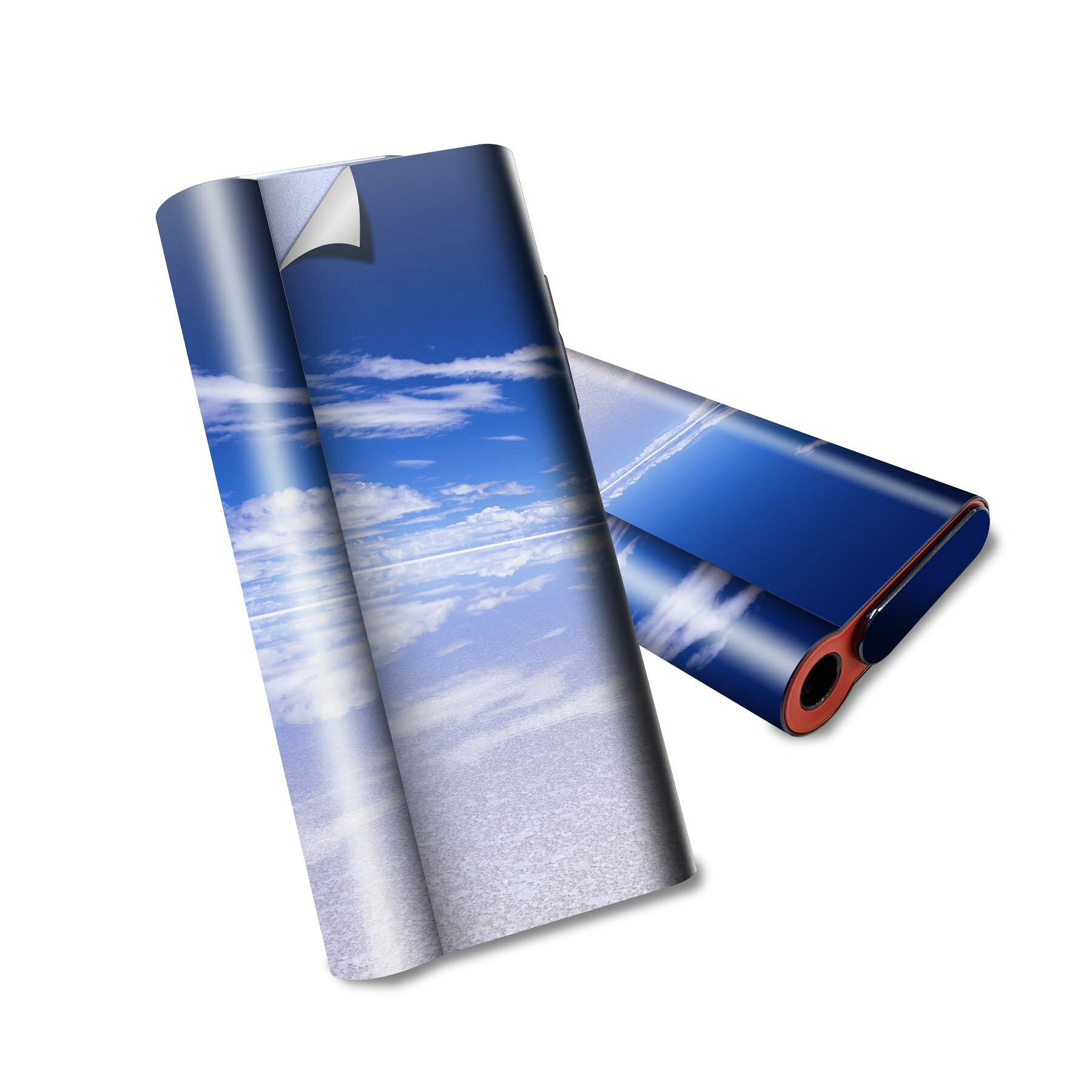 商品特徴・貼るだけでかんたん着せ替え、glo hyper air 専用デザインスキンシール・高精細プリントで写真と遜色のない仕上がり！半光沢シートでしっとりツヤのある表現力・正面に加え、天面・底面シールがセットで一体感アップ！・ちょっとしたすり傷からglo glo hyper air 本体を保護・接着部はエアフリー素材で気泡の心配も軽減・再剥離素材なので貼り付け時の調整も安心注意事項画像はサンプルですので、ご覧の環境によっては多少色味に違いを感じる場合がございます。 イメージと違った、モニターと色味が異なるという理由での交換や返金はご対応出来かねます。スキンシールのみの販売で、glo hyper air 本体は付属しません。初回貼付時の位置調整や貼り直しは可能ですが、しっかりと押し付けて接着させた後の再剥離、再利用は保証しておりません。また接着部に油分や汚れが付着しますと角の部分は剥がれやすくなりますので、貼付時はあまり触れないようにご注意ください。無地のセミグロスシートにデザインをプリントした商品で、デコなどの加工はございません。 凹凸や光沢があるように見えたり布地や金属を素材にしたように見える商品もありますが、デザインの図版によるものです。印刷時に微妙な画像のズレが生じる場合がございます。ご注文後に1点1点制作する受注生産品の為、不良品以外のご返品や交換は固くお断りします。 発送について完全受注生産のハンドメイド商品となりますので、既製品と比べて発送までお時間を頂いています。 基本的に決済確認後、最大で5営業日での発送となります。繁忙期や休業日明けの場合はさらに時間がかかる場合があります。 その際には別途メールにてご連絡致します。メール便の場合、発送日から到着までに2?4日ほどかかる場合が多く、紛失などの保障もご対応できかねます。あらかじめご了承下さい。