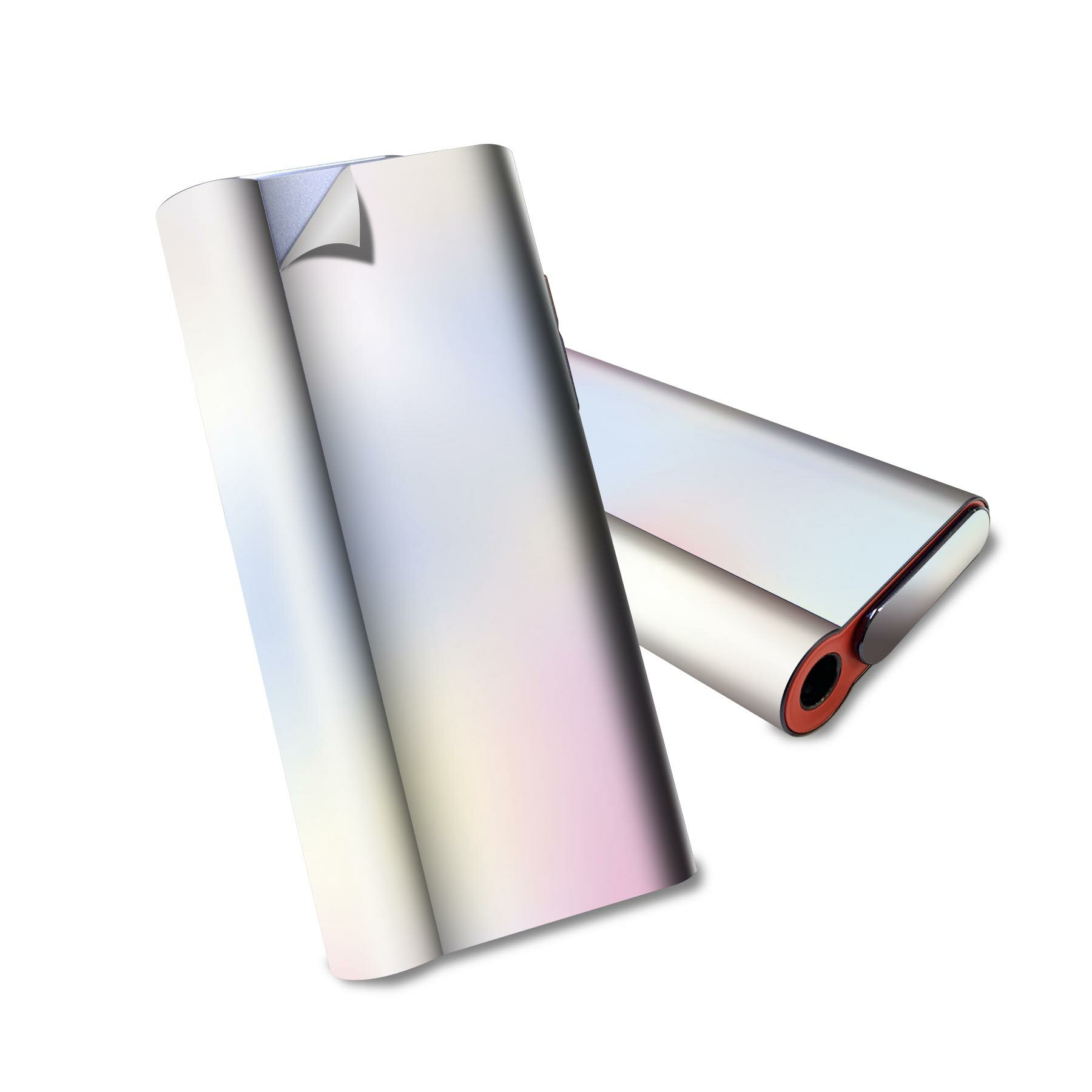 glo hyper air 専用 デザインスキンシール 全面 フルセット カバー ケース 保護 グロー ハイパー エア グロウ ステッカー デコ アクセサリー 電子たばこ 009634 水彩　ピンク　青