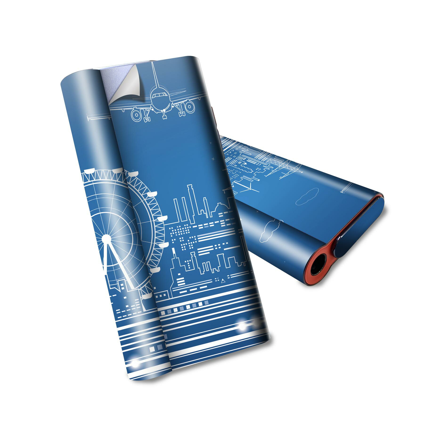 glo hyper air 専用 デザインスキンシール 全面 フルセット カバー ケース 保護 グロー ハイパー エア ..