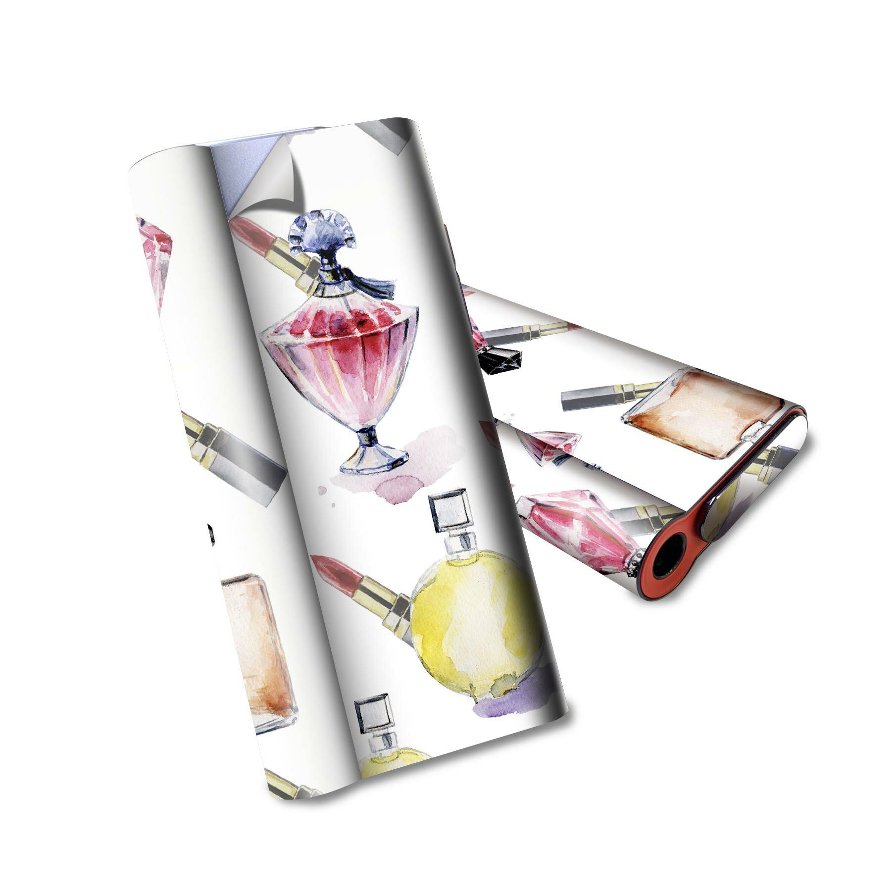 glo hyper air 専用 デザインスキンシール 全面 フルセット カバー ケース 保護 グロー ハイパー エア グロウ ステッカー デコ アクセサリー 電子たばこ 012540 香水　リップ　おしゃれ