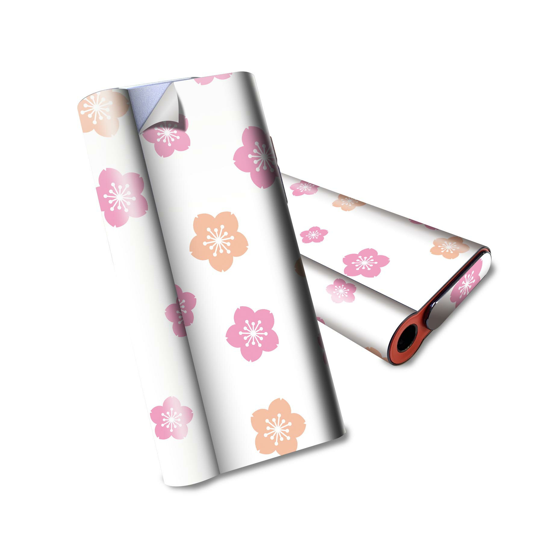 glo hyper air 専用 デザインスキンシール 全面 フルセット カバー ケース 保護 グロー ハイパー エア グロウ ステッカー デコ アクセサリー 電子たばこ 012847 ひな祭り 桃の花